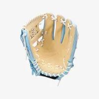 Nike SHA|DO Elite J Series Baseball Fielding Glove (Right-Handed Throw) блакитний