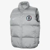 Brooklyn Nets City Edition чоловічі Nike NBA Puffer Vest колір сірий