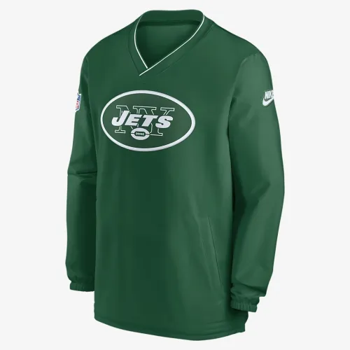 New York Jets Logo чоловічі Nike NFL Long-Sleeve Вітровка колір зелений