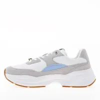 Кросівки Tommy Hilfiger Chunky Feminine Runner Hardware FW0FW07703-PQT - біло-сірі
