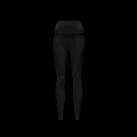 Nike Zenvy Rib женская Gentle-Support С высокой Талией 7/8 лосины цвет черный