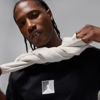 Nike Jordan Brooklyn чоловічі футболка колір чорний