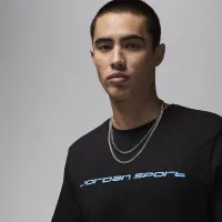 Nike Jordan Sport чоловічі Dri-FIT футболка колір чорний