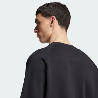 Кофта/футболка adidas Trefoil Essentials Crewneck JD2412 -  Черная
