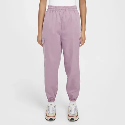 Nike Sportswear Girls' Cargo Pants цвет фиолетовый