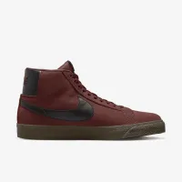 Nike SB Zoom Blazer Mid Skate Кросівки колір коричневий