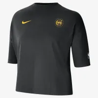 Golden State Warriors 2023/24 City Edition женская Nike NBA Courtside Boxy футболка цвет черный