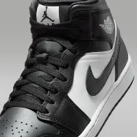 Nike Air Jordan 1 Mid чоловічі Кросівки колір чорний