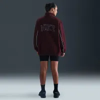 Nike Sportswear женская Full-Zip High-Pile Fleece Куртка цвет красный