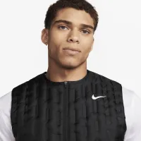 Nike Therma-FIT Repel мужские Full-Zip Down для гольфа Vest цвет черный