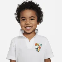 Nike Sportswear Create Your Own Adventure Toddler Polo and шорти комплект Orange