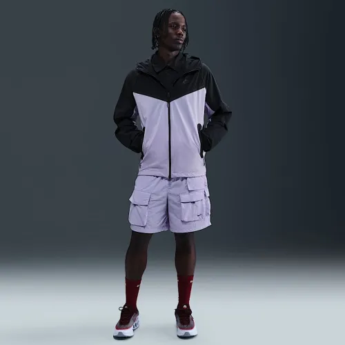 Nike Tech чоловічі Woven Cargo шорти колір фіолетовий