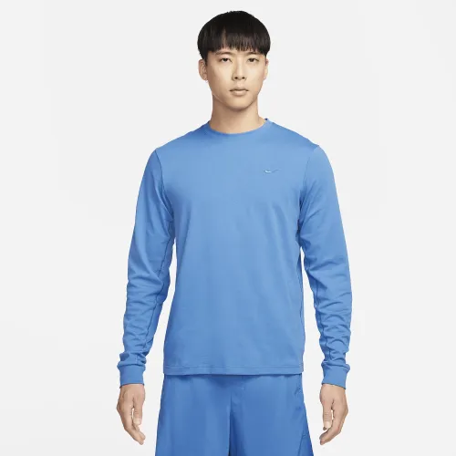Nike Primary чоловічі Dri-FIT Long-Sleeve Versatile Top блакитний