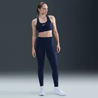Nike One Seamless Front женская С высокой Талией Full-Length лосины синий