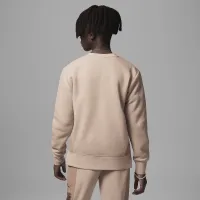 Nike Jordan Nothing But Nylon Crew Big Kids Top колір коричневий