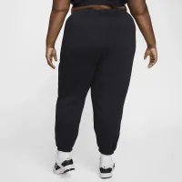 Nike Sportswear Phoenix Fleece женская С высокой Талией оверсайз Sweatpants (большие размеры) цвет черный