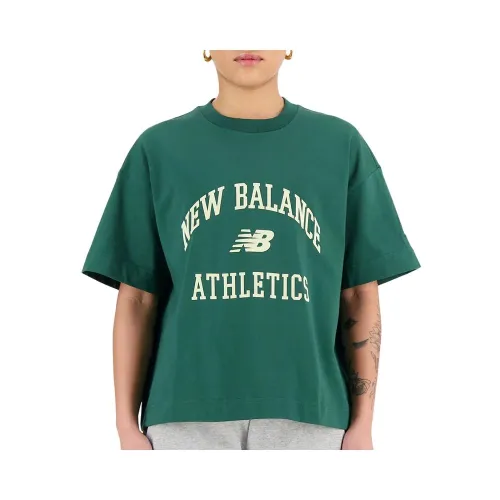 Футболка New Balance WT33551NWG - зеленая
