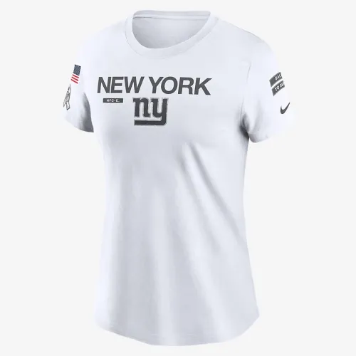 New York Giants Salute to Service Legend женская Nike NFL футболка цвет белый