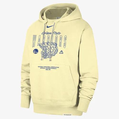 Golden State Warriors Standard Issue чоловічі Nike Dri-FIT NBA Толстовка з капюшоном колір коричневий
