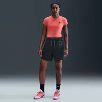 Nike Sabrina женская Short-Sleeve Cropped футболка Orange