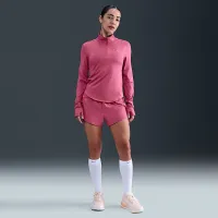 Nike Swift жіноча Dri-FIT UV 1/4-Zip Running Top колір фіолетовий