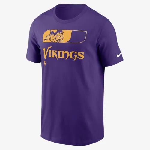 Minnesota Vikings Air Essential чоловічі Nike NFL футболка колір фіолетовий