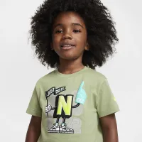 Nike Step Up Your Game Toddler Graphic футболка колір зелений