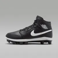 Nike Jordan 1 Retro MCS чоловічі бейсбольні бутси колір чорний