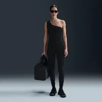 Nike Zenvy женская Dri-FIT Asymmetrical Tank Top цвет черный