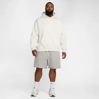 Nike Solo Swoosh мужские Fleece Pullover Толстовка с капюшоном цвет серый