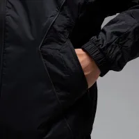Nike Jordan Brooklyn мужские Hooded Draft Куртка цвет черный