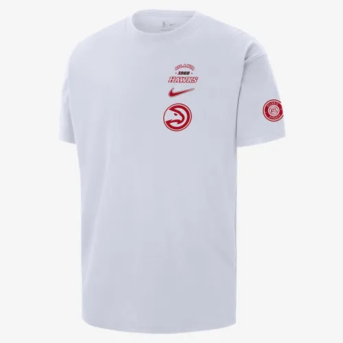 Atlanta Hawks Courtside мужские Nike NBA футболка цвет белый