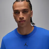 Nike Jordan Sport чоловічі Dri-FIT Short-Sleeve Top блакитний