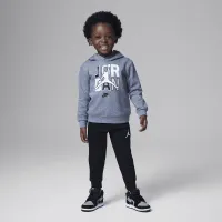 Nike Jordan Sport DNA Fleece Pullover Толстовка с капюшоном набор Toddler 2-Piece Толстовка с капюшоном набор цвет черный