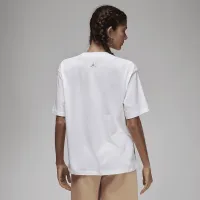 Nike Jordan жіноча Graphic футболка колір білий