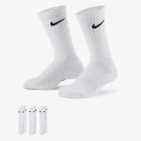 Nike Everyday детские Cushioned Crew носки (3 пары) цвет белый