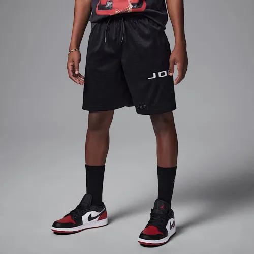 Nike Jordan Dri-FIT Big детские Baseline Mesh шорты цвет черный