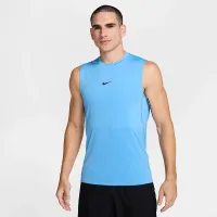 Nike Pro чоловічі Dri-FIT Slim Sleeveless Top блакитний