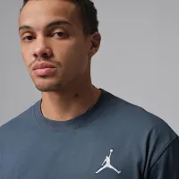 Nike Jordan мужские Embroideцвет красный Jumpman футболка синий