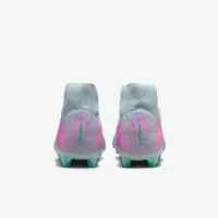 Nike Mercurial Superfly 10 Academy AG High-Top футбольні бутси колір сірий