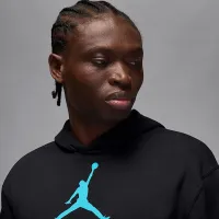 Nike Jordan AJ11 Gamma Fleece мужские Pullover Толстовка с капюшоном цвет черный