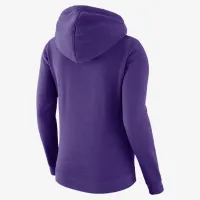 Los Angeles Lakers Club City Edition жіноча Nike NBA Fleece Funnel-Neck Толстовка з капюшоном колір фіолетовий