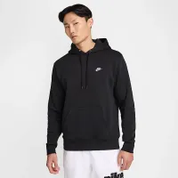 Nike Club чоловічі Pullover Fleece Толстовка з капюшоном колір чорний