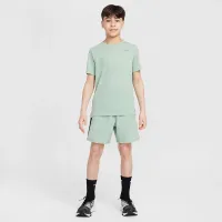 Nike Dri-FIT Miler Big детские (для мальчиков) тренировочные Top цвет зеленый