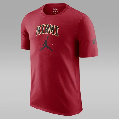 Nike Miami Heat Essential чоловічі Jordan NBA футболка колір червоний