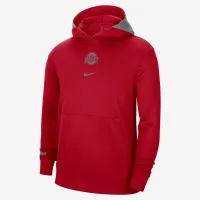 Nike College Dri-FIT Spotlight (Ohio State) чоловічі Толстовка з капюшоном колір червоний