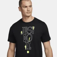 Nike чоловічі Fitness футболка колір чорний