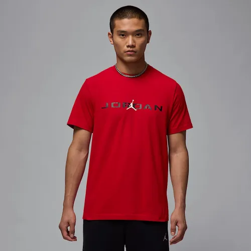 Nike Jordan Air мужские футболка цвет красный