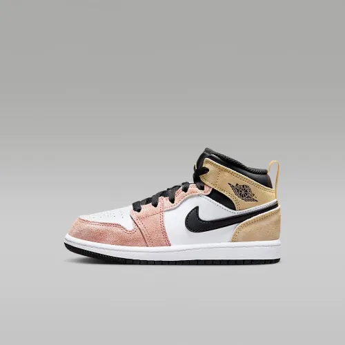 Nike Jordan 1 Mid SE Little дитячі Кросівки Orange