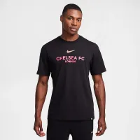 Chelsea FC мужские Nike Soccer футболка цвет черный